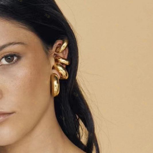Minimalist Stainless Steel Ear Cuff