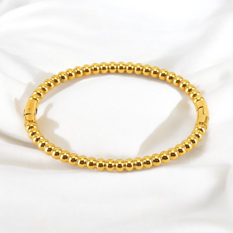 Stainless Steel Bead Bracelet