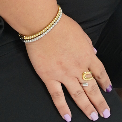 Pulsera_de_Esferas_en_Acero_Inoxidable_dorada
